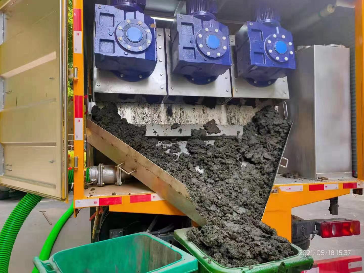 三乡化粪池清掏城市维护站-泥浆净化干湿分离处理